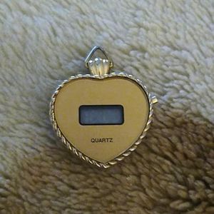 Quartz Heart Watch